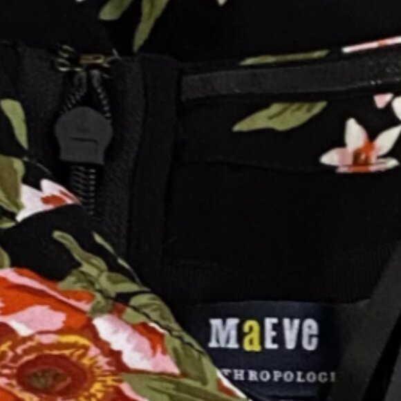 Brand New by Anthropologie Maeve Strapless Flounce Mini Dress - Picture 6 of 7